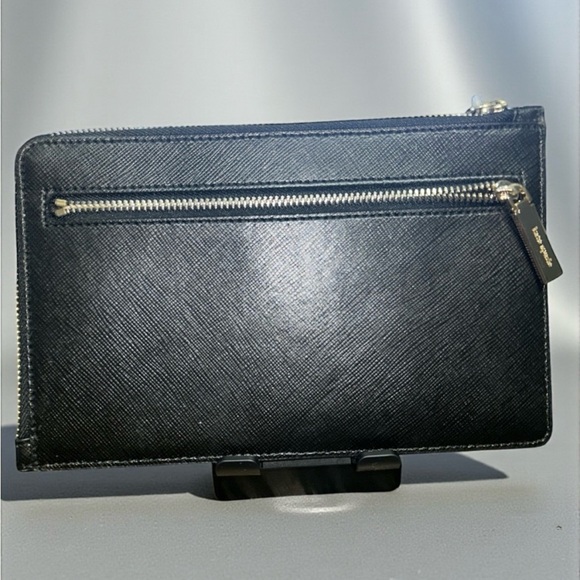 NWT ♠️Kate Spade♠️ Staci Medium Saffiano L-Zip Wristlet - Picture 2 of 4